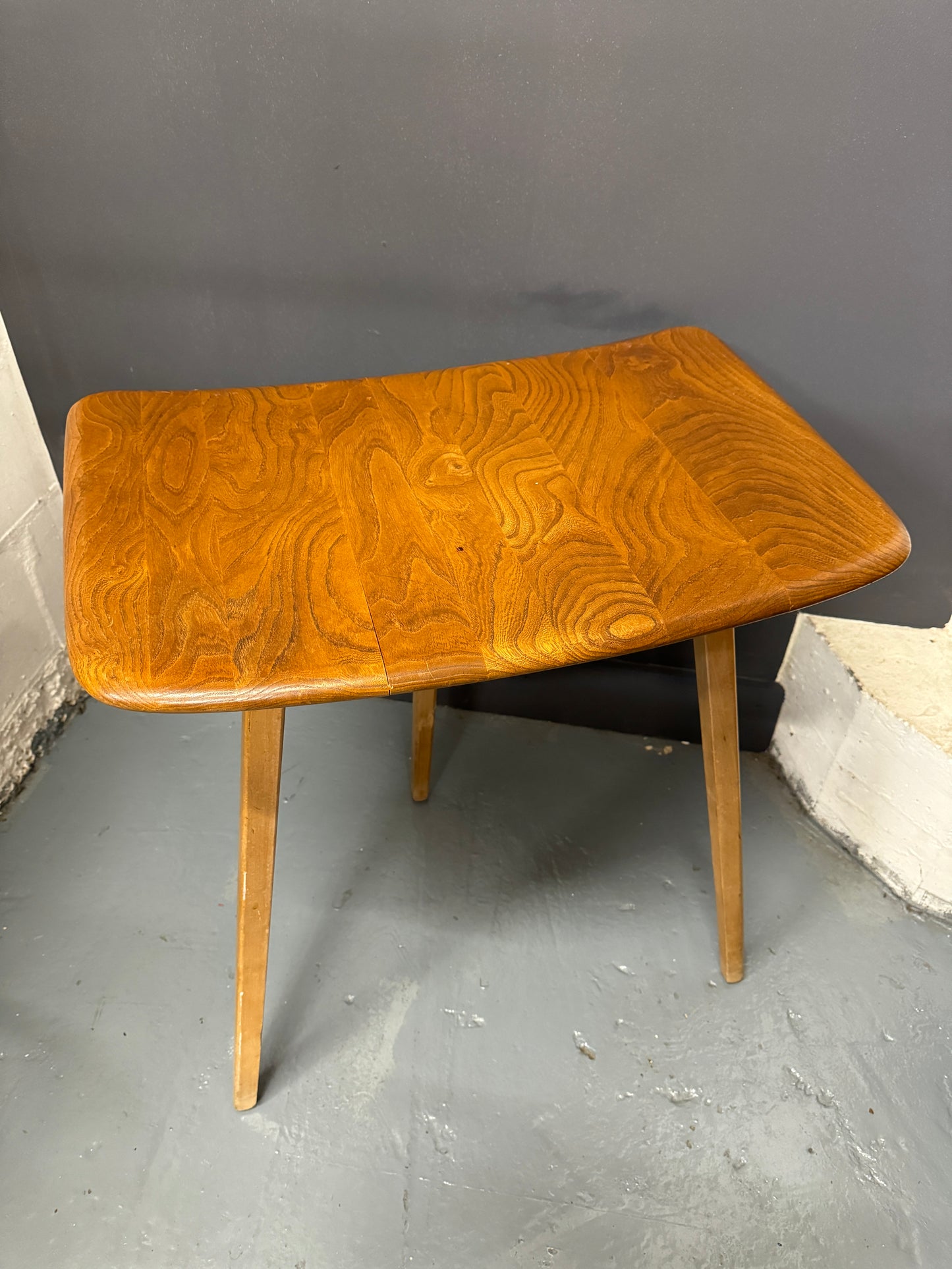 Ercol table extension end Ercol Blue Label light