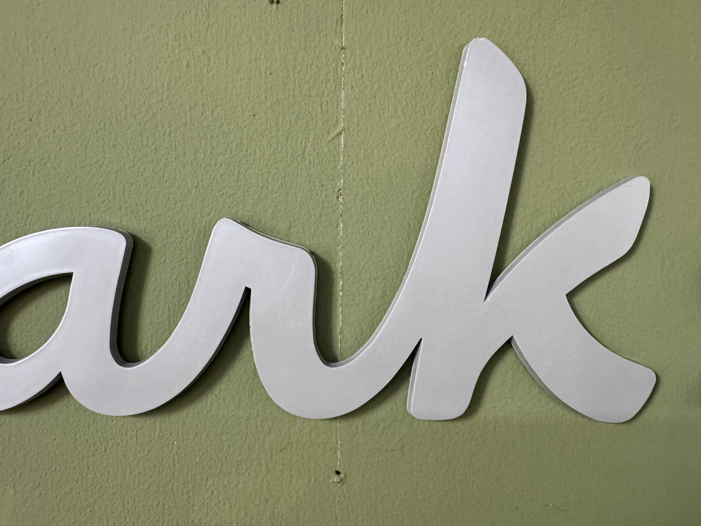 Vintage Clarks Shoes Dealership Sign – Individual Plastic Letters – Rare British Shoe Store Display