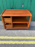 Vintage Mobel Fabrikken Toften Teak TV Cabinet – Mid-Century Modern, Made in Denmark