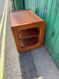 Vintage Mobel Fabrikken Toften Teak TV Cabinet – Mid-Century Modern, Made in Denmark