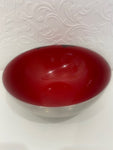 CatherineHolm Stainless red bowl  - FAB
