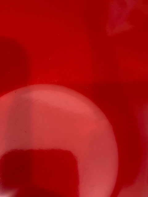 CatherineHolm Stainless red bowl - FAB