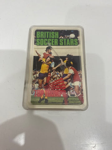 TOP TRUMPS BRITISH SOCCER STARS 1970/1980 TOP STARS/Classic kits