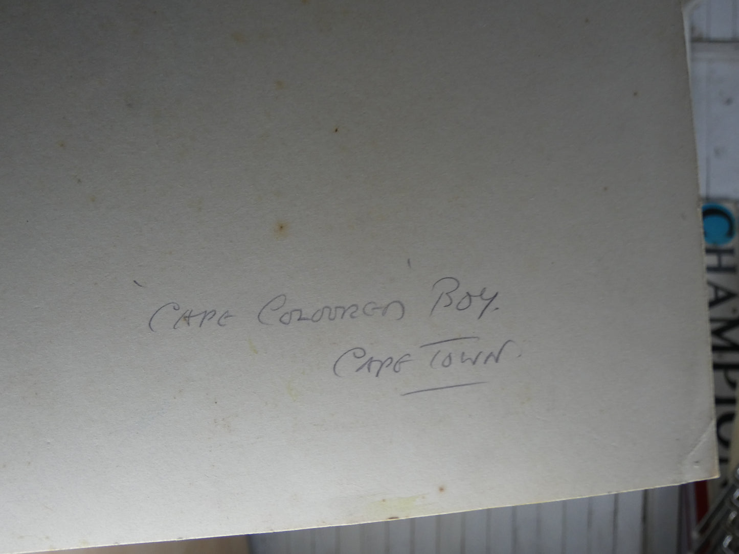 Cape Boy, Cape Town (1948) - Richard Olge