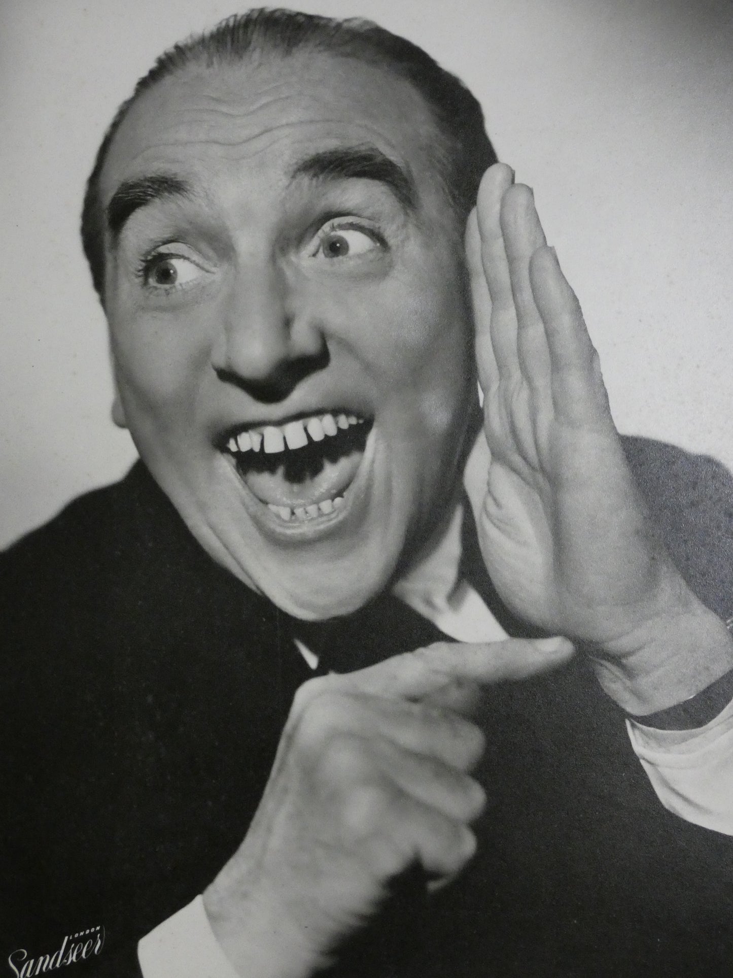 Vintage Portrait Photograph of “Jimmy Lee” | 1940s–1950s Character Study | Framed Black & White Photography