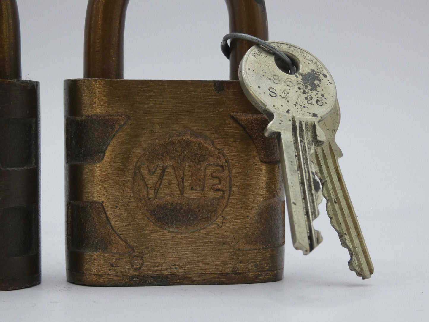 Vintage 50s Yale Padlocks and keys