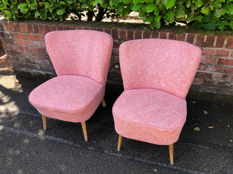 Mid Century Pink Cocktail chairs
