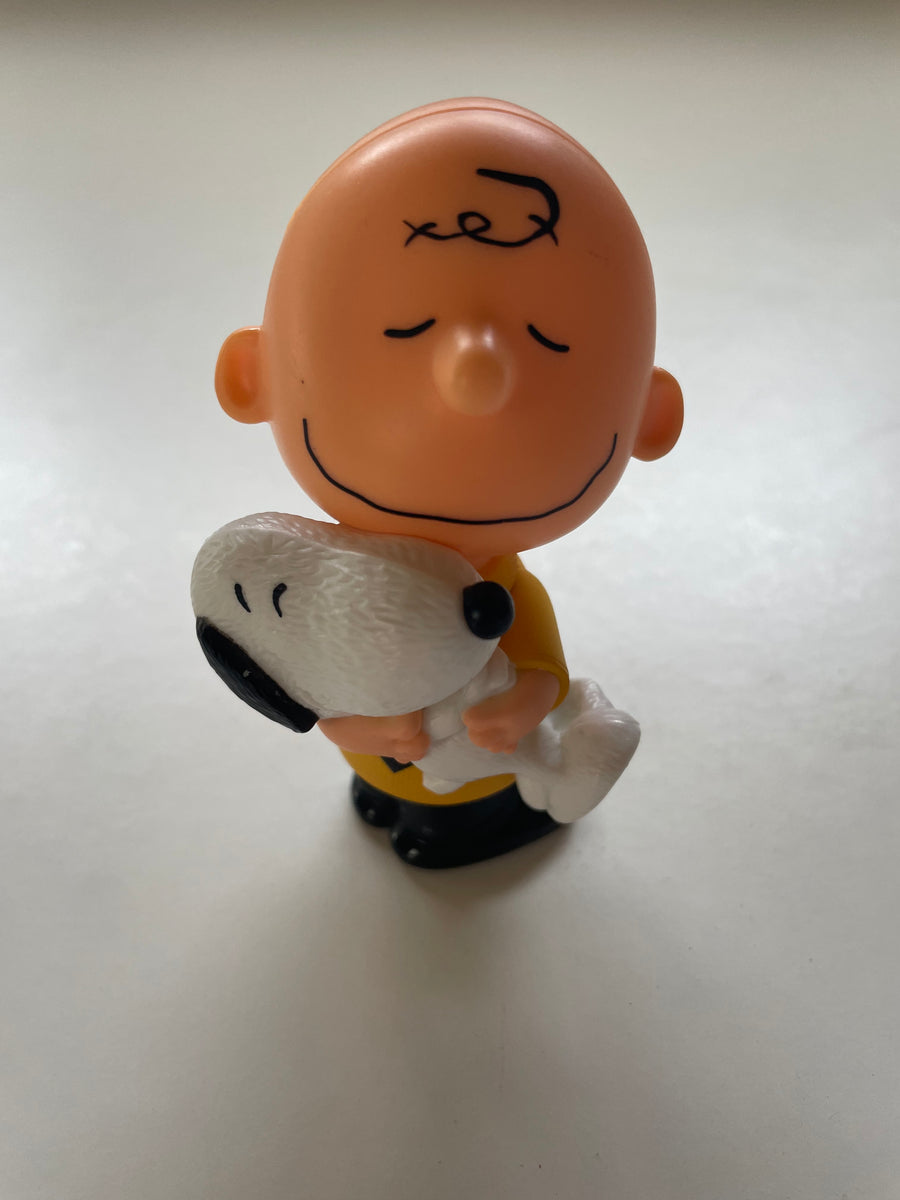 Charlie Brown & Snoopy Mcdonalds Wobble Head Toy From 2015 – Fish4junk