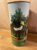 Peanuts Snoopy Cheese Dustbin / Waste Basket - 70s