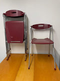 Ouverture Folding Chairs designed by Enrico Cioncada, made in Italy, Manufacturer Sitland, Design 90's