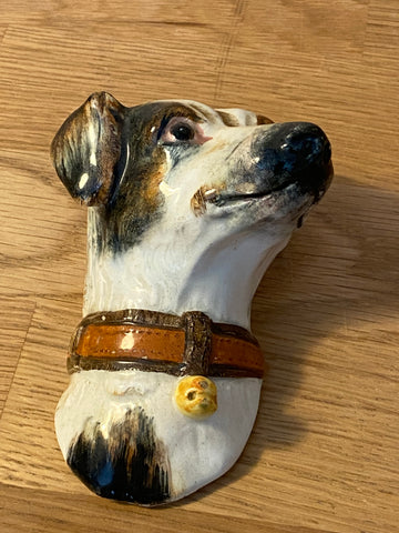 jack russell 50s wall pocket - charming