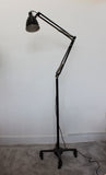 Early Model 1208c Anglepoise Trolley Floor Lamp Manufactured By Herbert Terry & Sons