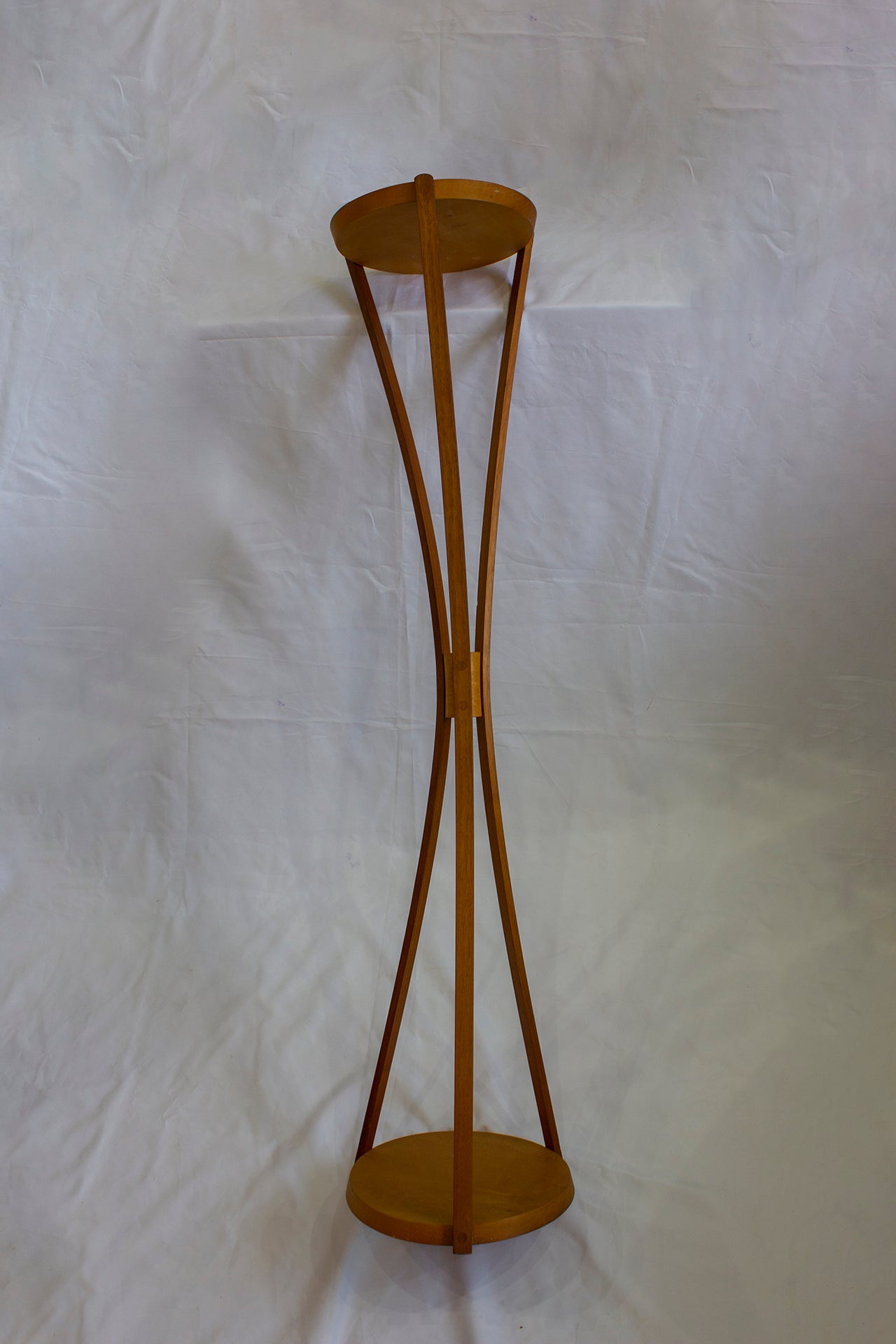 Decorative wooden Mid Century Plant Stand