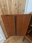 Mid Century Modern Teak 2 Door Cabinet