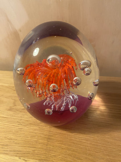 Fabulous 60s Paperweight - Glass 60s / 70s
