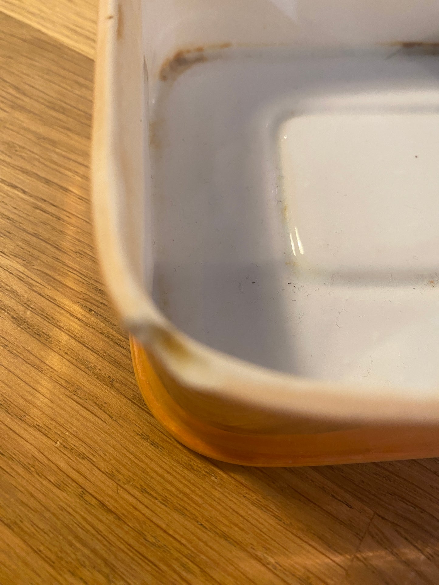 Czech / Slovakian - Fish Trinkets pot - Orange - Victoria China