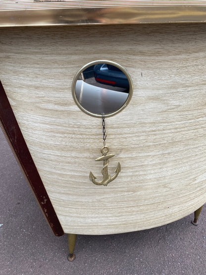 Kitsch Ship cocktail  bar 1950s   Complete  - ahoy shipmate !