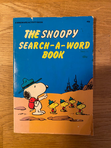 The Snoopy Search-a-word Book