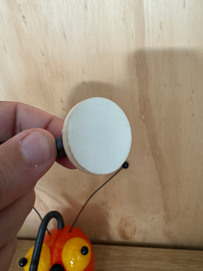 Boxed Mr. Wupper ~ Alien Robot Space Spring Mobile Toy