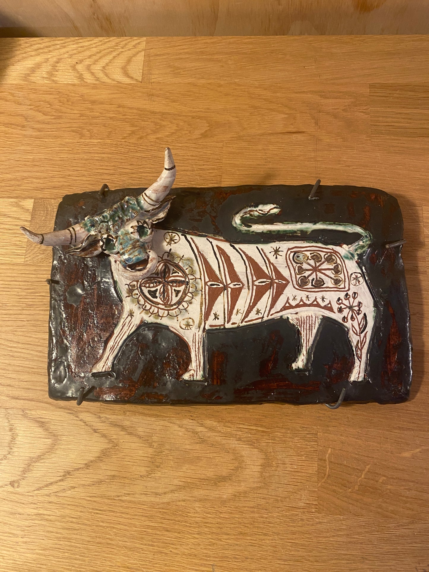 Mid Century - Studio Bull wall Plaque - 50s / 60s