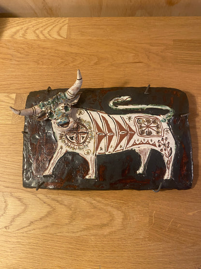Mid Century - Studio Bull wall Plaque - 50s / 60s