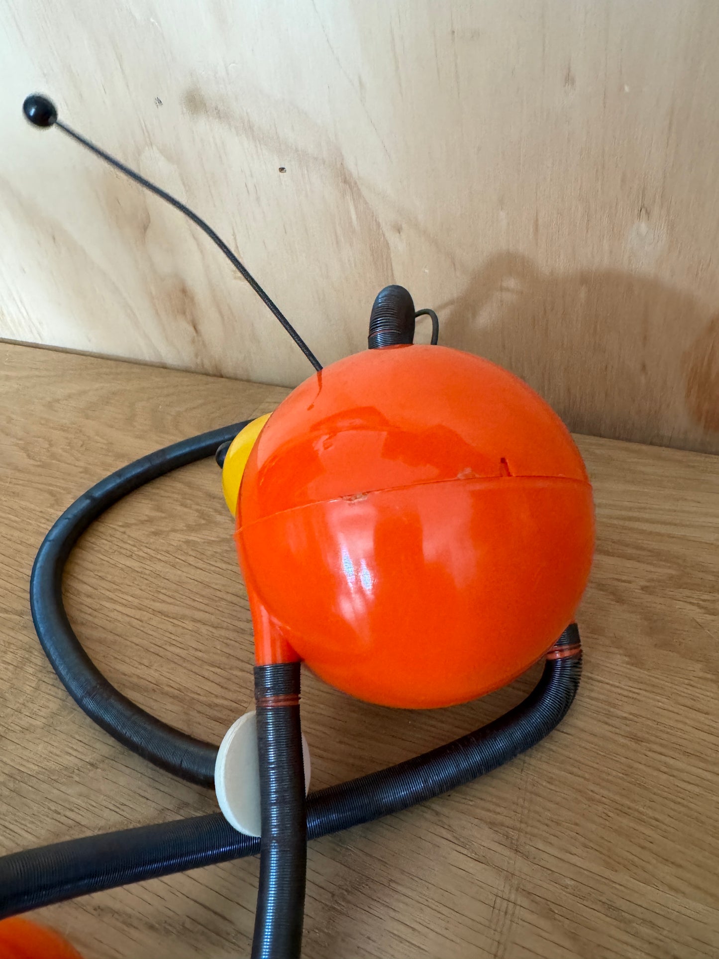 Boxed Mr. Wupper ~ Alien Robot Space Spring Mobile Toy