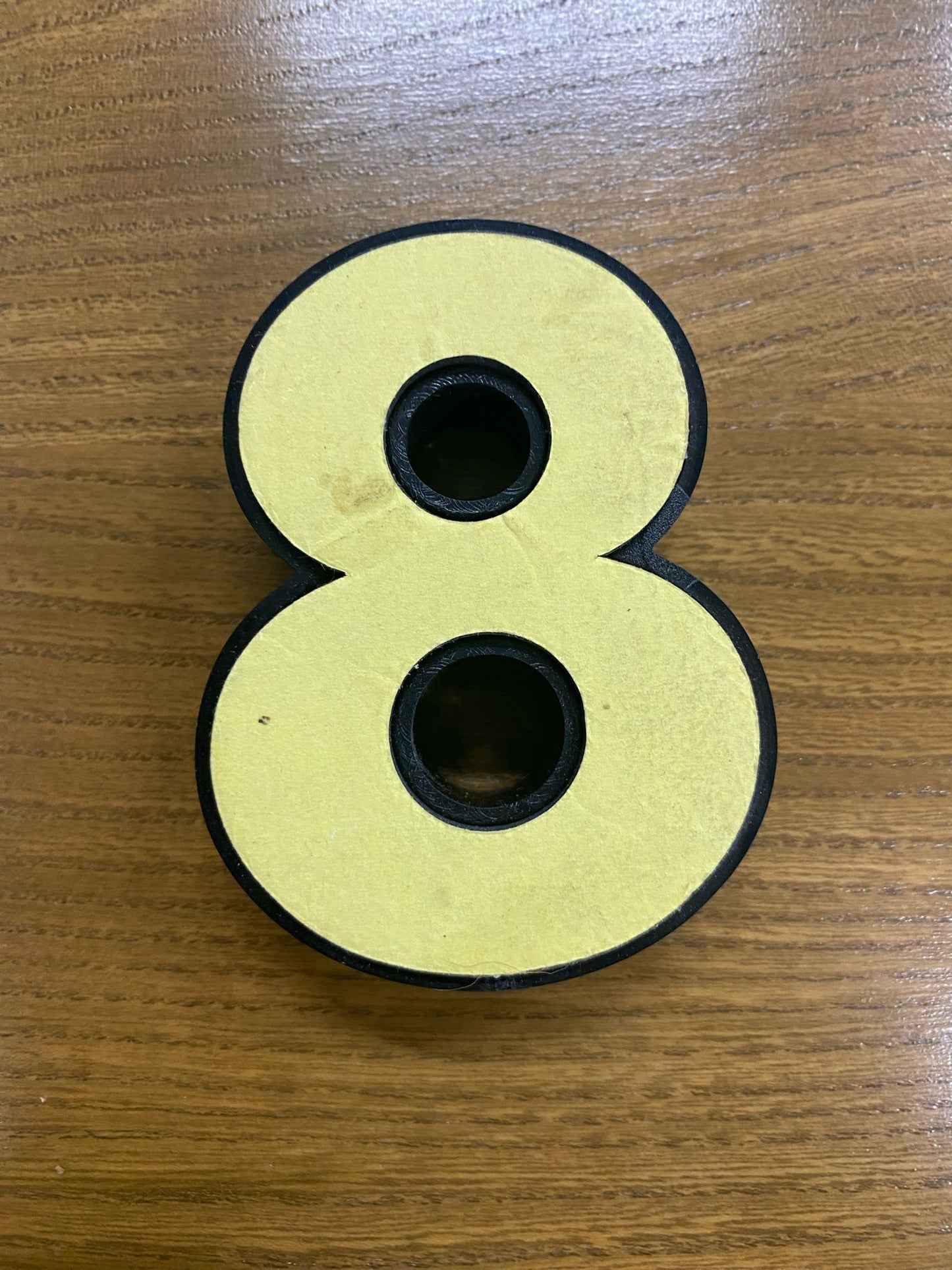 House Numbers - Black 1970s New old stock