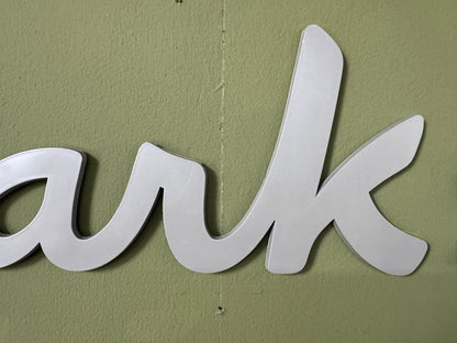 Vintage Clarks Shoes Dealership Sign – Individual Plastic Letters – Rare British Shoe Store Display