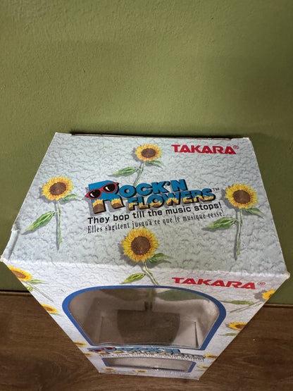 🌼 Takara Rock N Flowers – Vintage 80s New Old Stock! 🎶 "They bop ‘til the music stops!"