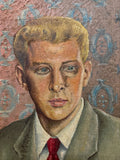 Oil on Canvas 1953 gent - Heaven 17 lookalike.....