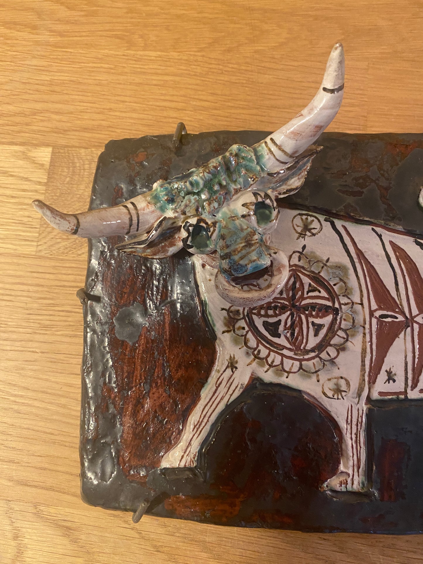 Mid Century - Studio Bull wall Plaque - 50s / 60s
