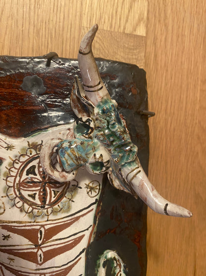Mid Century - Studio Bull wall Plaque - 50s / 60s