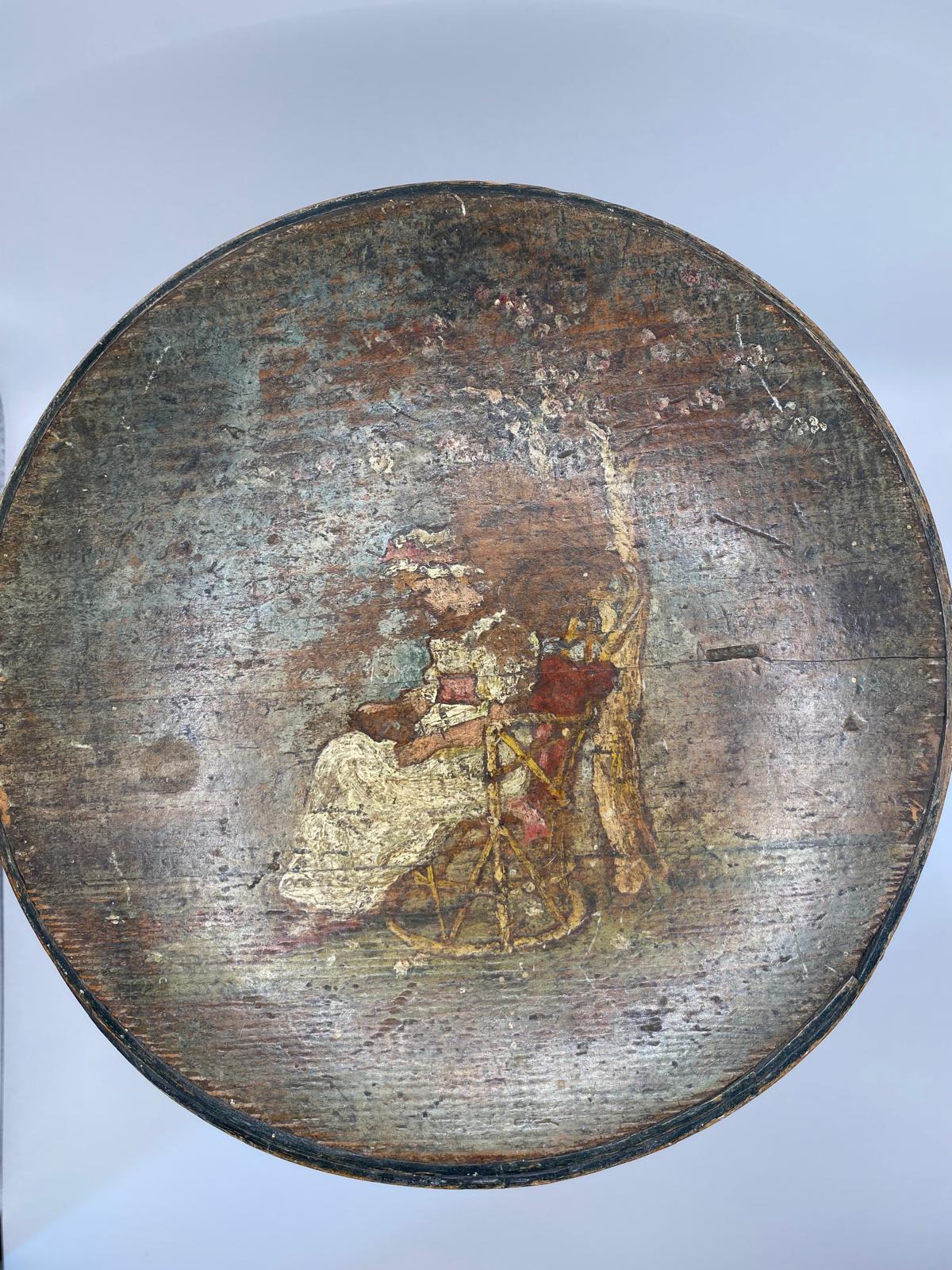 American Shaker wooden sugar box