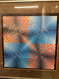 Victor Vasarely - print - mind bending