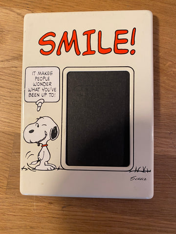 Snoopy Smile Picture Frame