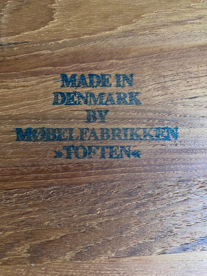 Vintage Mobel Fabrikken Toften Teak TV Cabinet – Mid-Century Modern, Made in Denmark