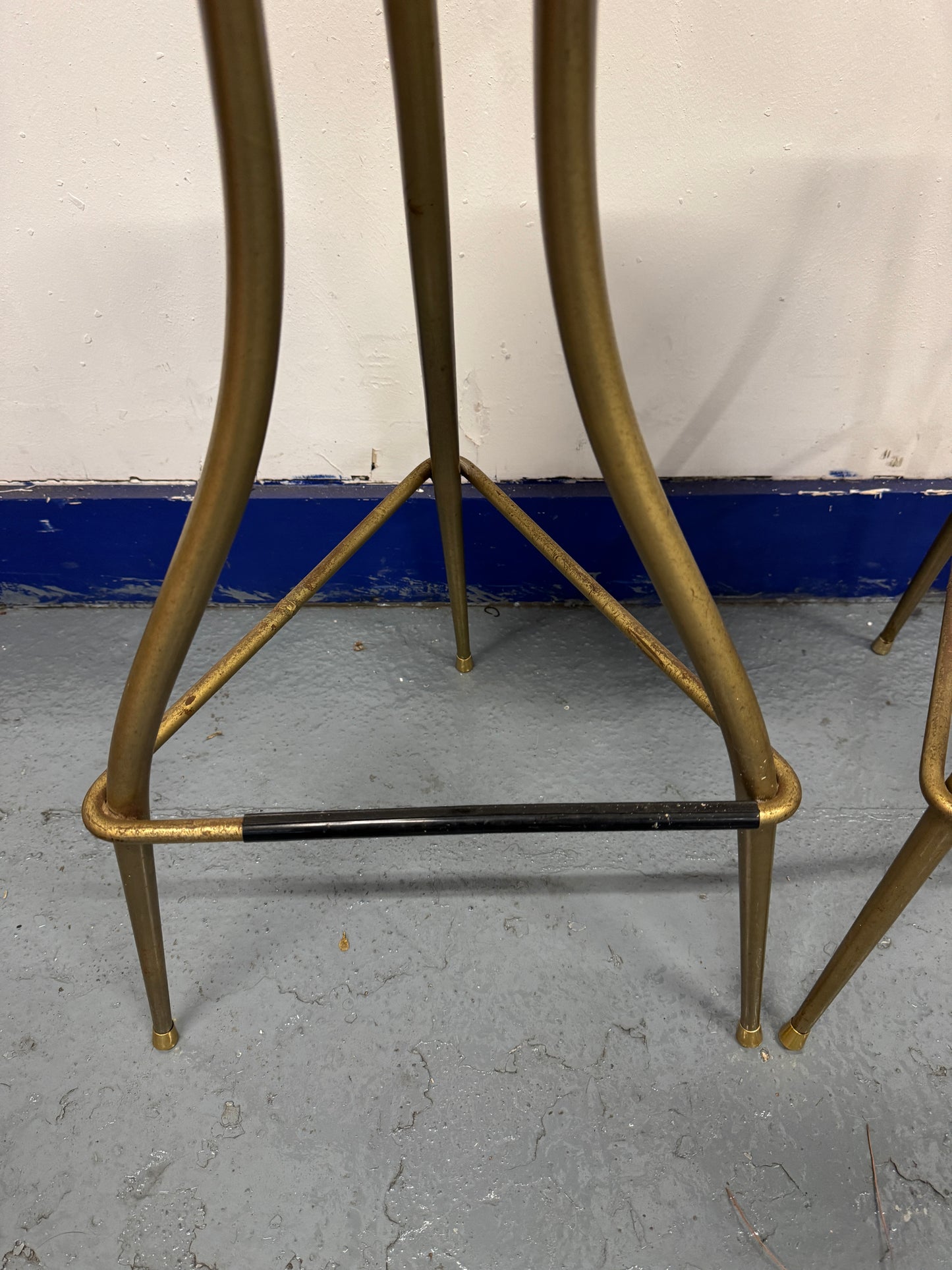 Mid Century Italian bar stools - fab