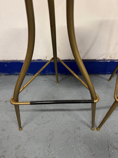 Mid Century Italian bar stools - fab
