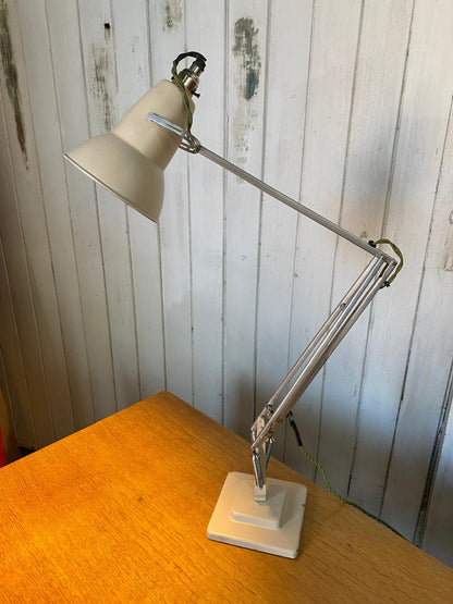 VINTAGE HERBERT TERRY 1227 ANGLEPOISE TWO STEP BASE - -DESK LAMP ( HP)
