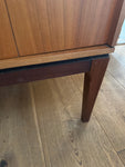 Mid Century Modern Teak 2 Door Cabinet