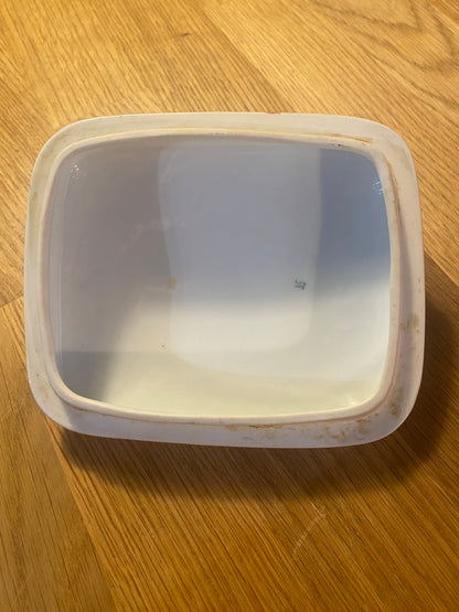 Czech / Slovakian - Fish Trinkets pot - Orange - Victoria China