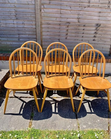 Ercol Windsor Chairs 370 - Blonde
