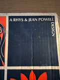 A RHYS & JEAN POWELL DESIGN WADE TILE SET - 1970s  MID CEN