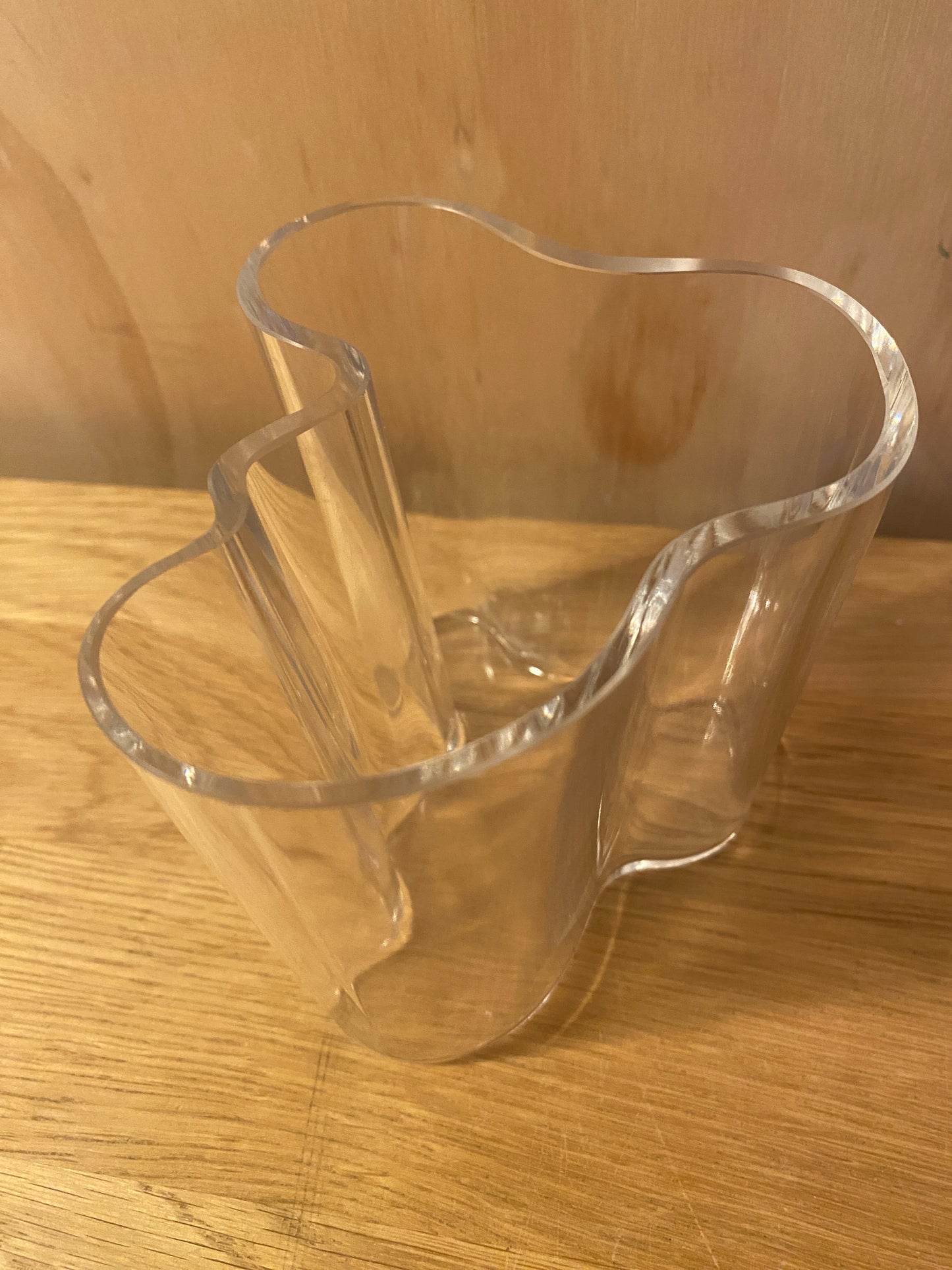 Alvar Aalto - Glass early piece clear dish - Finnish design