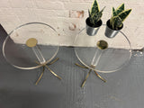 Mid Century Lucite tables - Italian