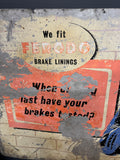 Vintage Ferodo Brake Specialist  Sign - Patina heaven