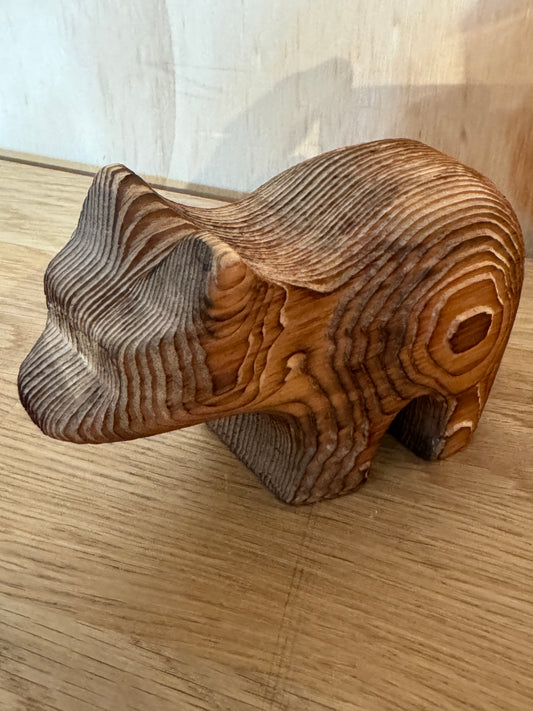 Mid Century - Wooden Bear