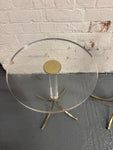 Mid Century Lucite tables - Italian