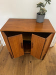 Mid Century Modern Teak 2 Door Cabinet