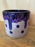 Lava Flowerpot  - Purple